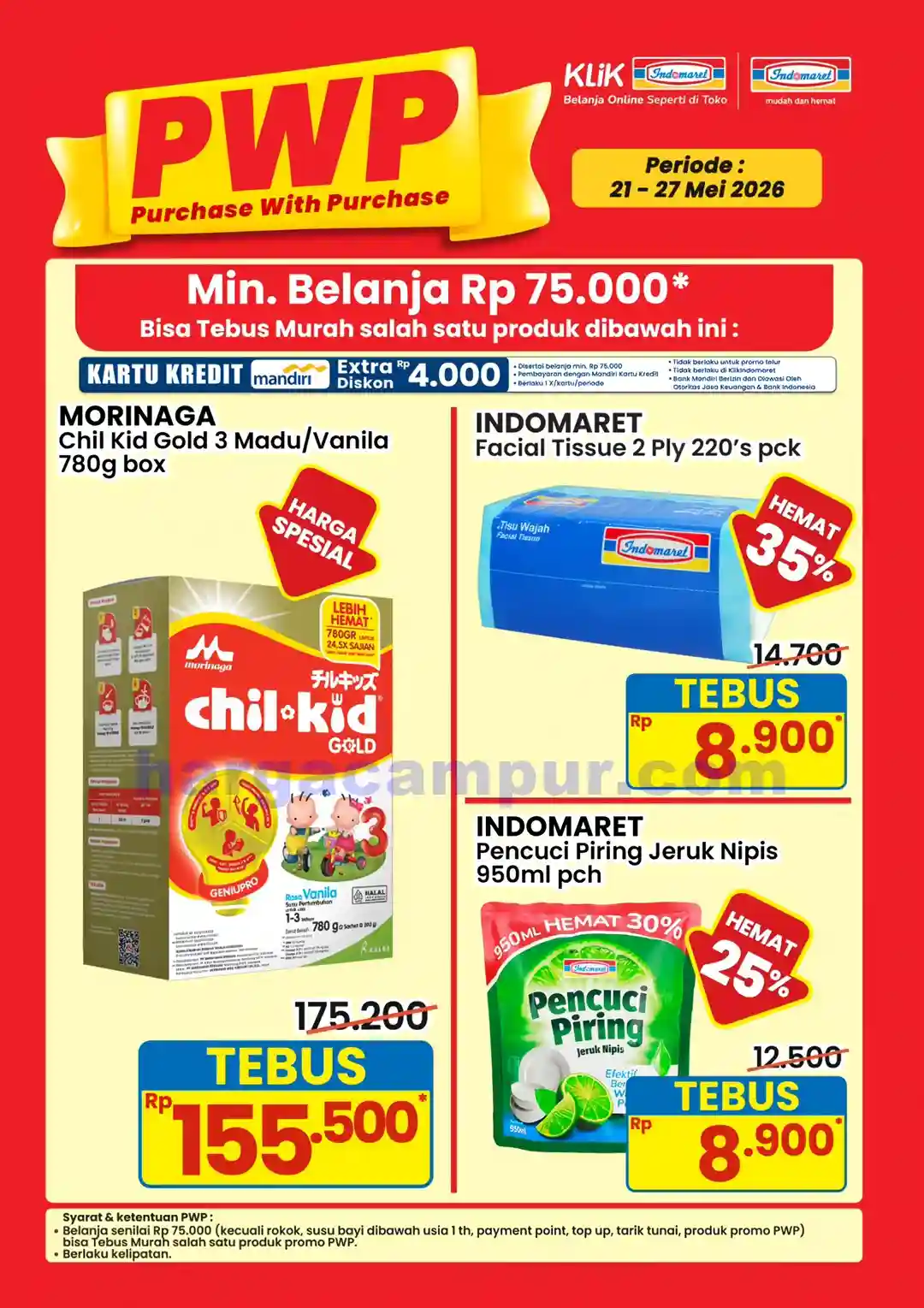Promo PWP Indomaret Purchase With Purchase 21 - 27 Mei 2026 1 Promo PWP Indomaret Purchase With Purchase 21 - 27 Mei 2026.