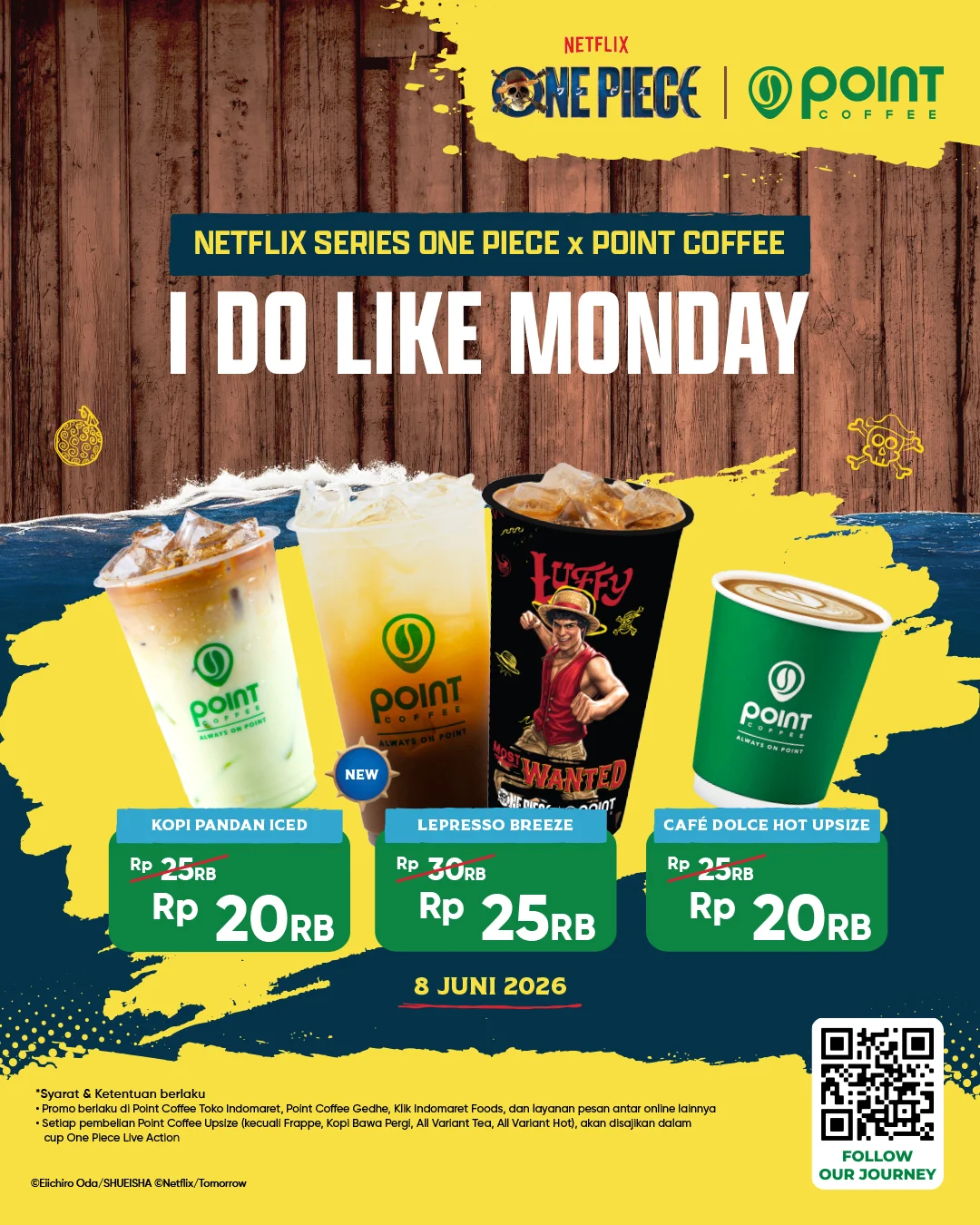 Promo Point Coffee I Like Monday Diskon Hingga 50% Setiap Senin 1 Promo Point Coffee I Like Monday Diskon 8 Juni 2026