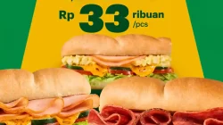 Promo Subway Payday Deals, 3 Sandwich 6-Inch Cuma Rp100.000 3 Promo Subway Payday Deals, 3 Sandwich 6-Inch Cuma Rp100.000