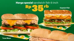 Promo Subway Spesial Fish Deals Sandwich Hanya 35 Ribu 3 Promo Subway Spesial Fish Deals Sandwich Hanya 35 Ribu