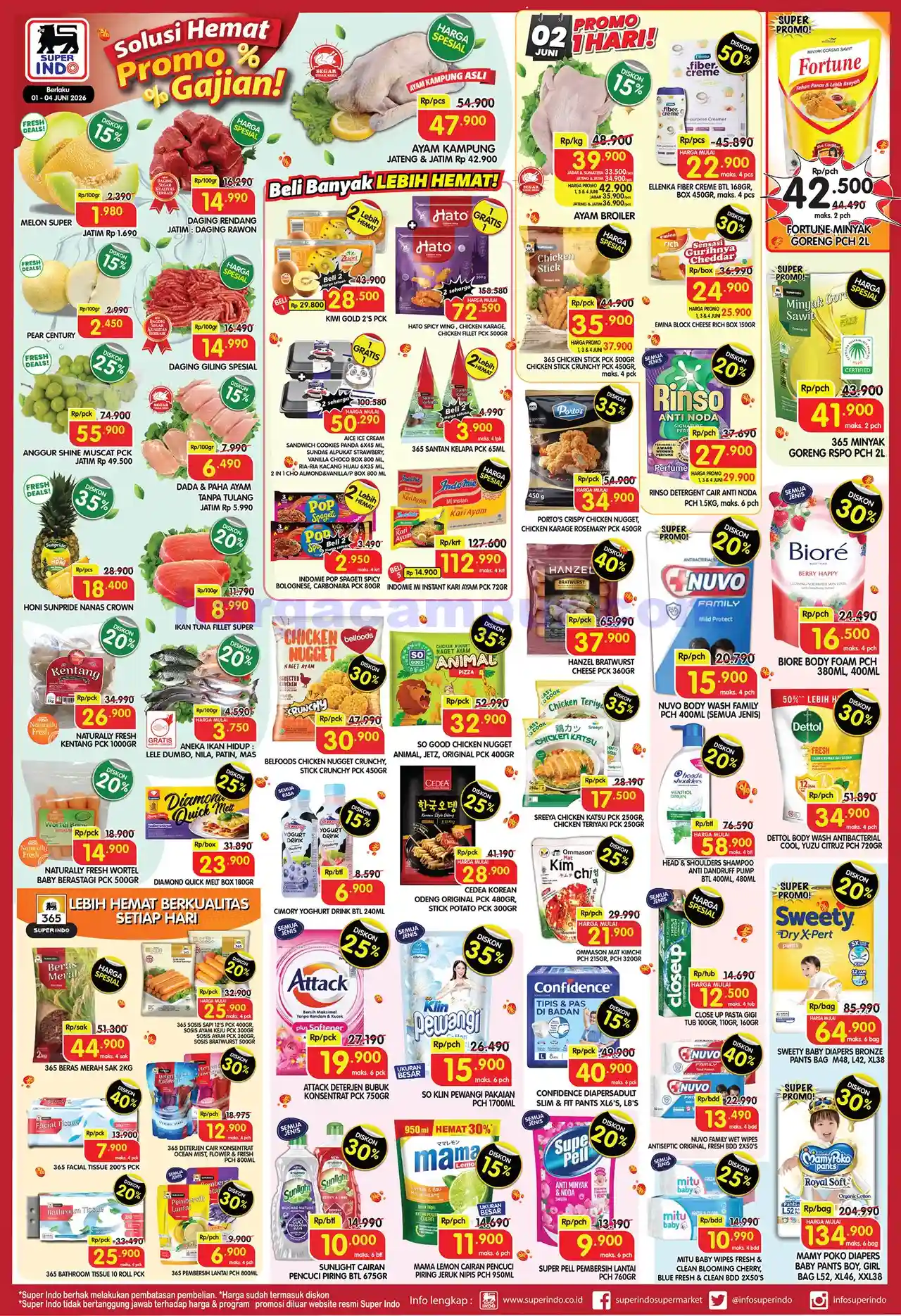Promo Superindo Weekday Terbaru 1 - 4 Juni 2026 1 Promo Superindo Weekday Terbaru 1 - 4 Juni 2026.