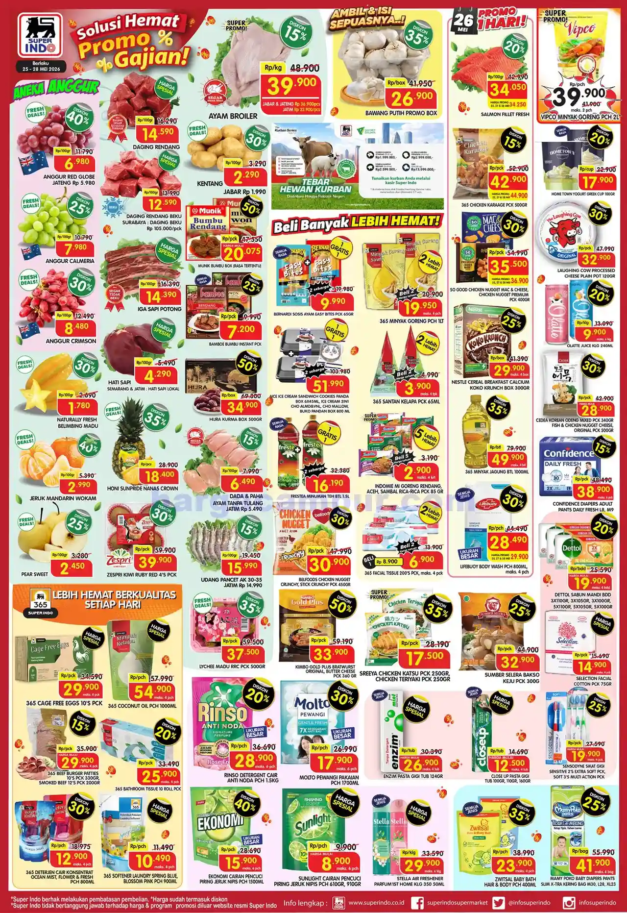 Promo Superindo Weekday Terbaru 25 - 28 Mei 2026 1 Promo Superindo Weekday Terbaru 25 - 28 Mei 2026.