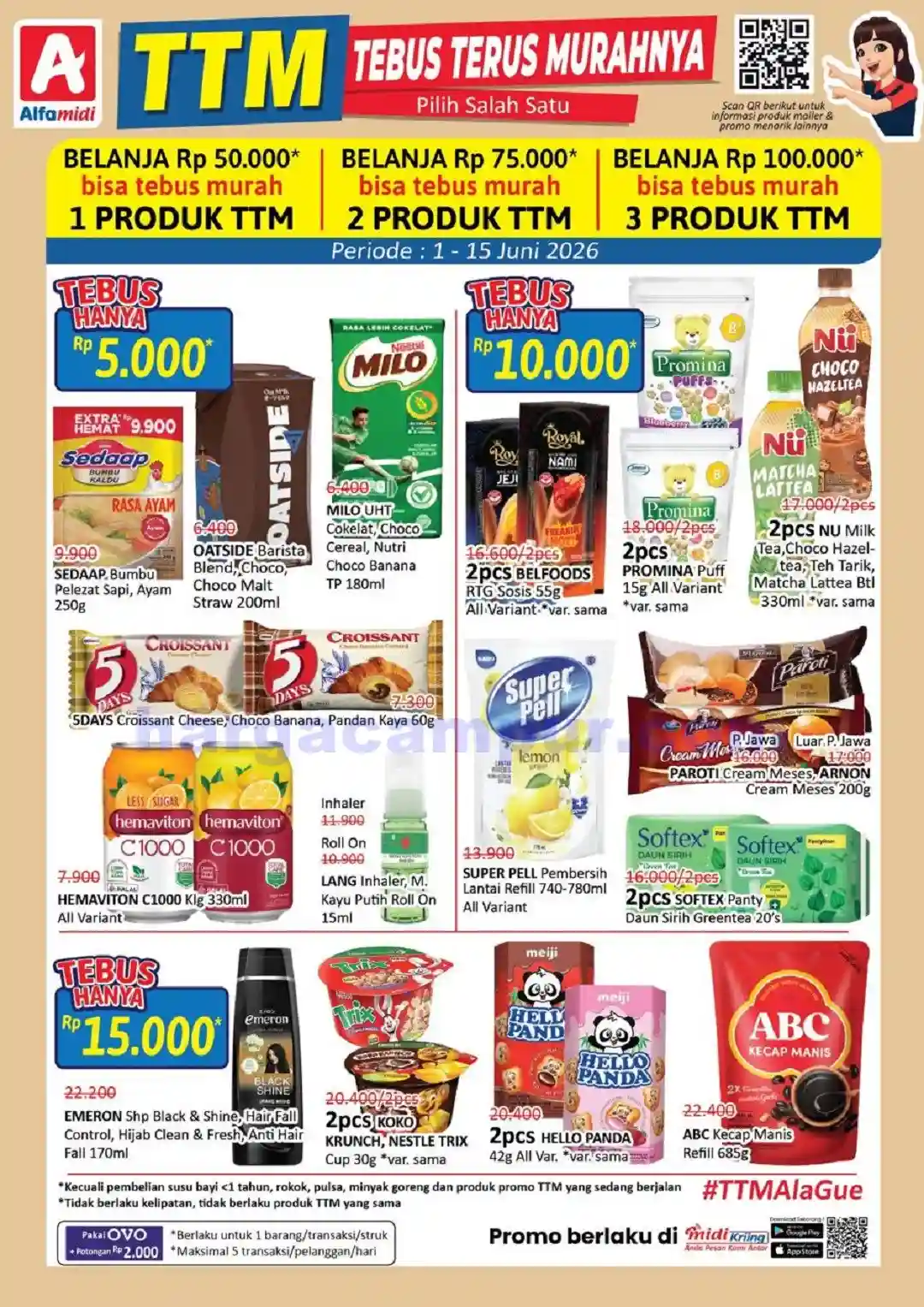 Promo TTM Alfamidi Tebus Murah Terbaru 1 - 15 Juni 2026 1 Promo TTM Alfamidi Tebus Murah Terbaru 1 - 15 Juni 2026.