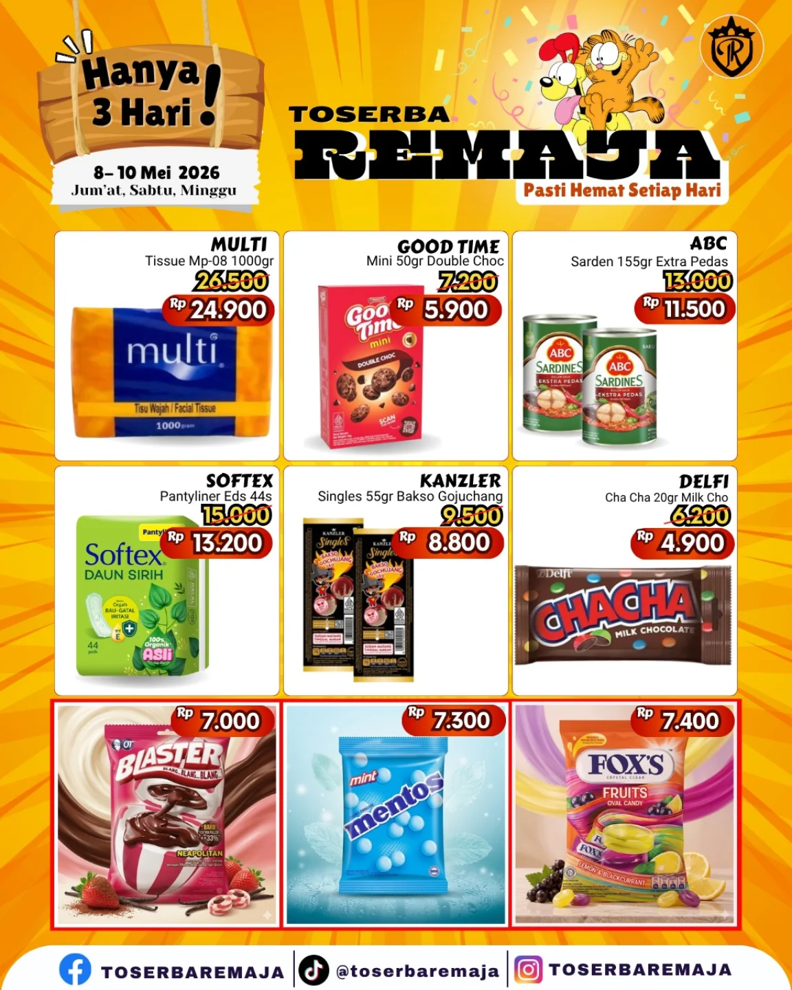 Promo JSM Toko Remaja Toserba Terbaru 15 - 17 Mei 2026 1 Promo JSM Toko Remaja Toserba Terbaru 8 - 10 Mei 2026.