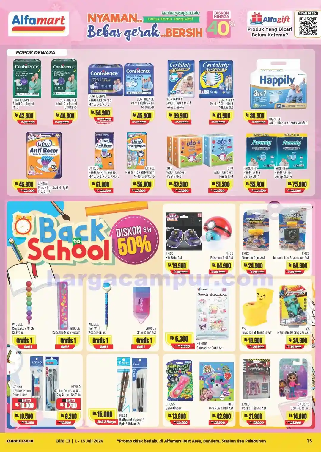 Katalog Alfamart Promo Terbaru 1 - 15 Juli 2026 15 Katalog Alfamart Promo Terbaru 1 15 Juli 2026 15