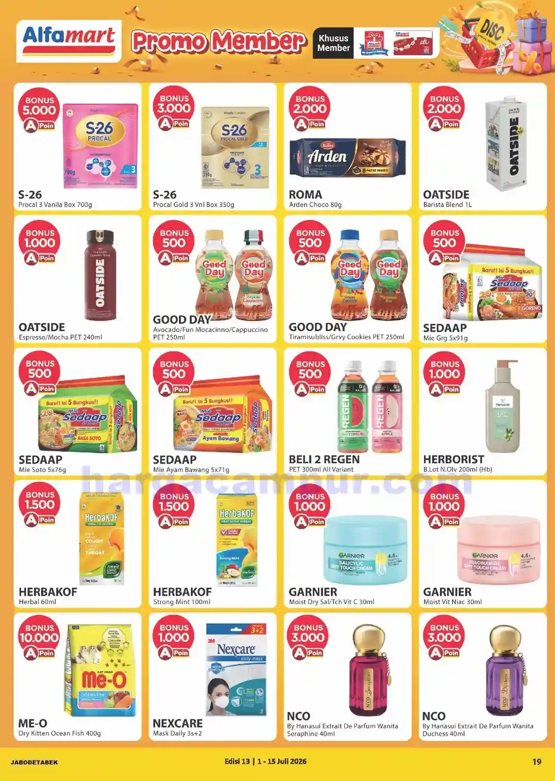 Katalog Alfamart Promo Terbaru 1 - 15 Juli 2026 19 Katalog Alfamart Promo Terbaru 1 15 Juli 2026 19