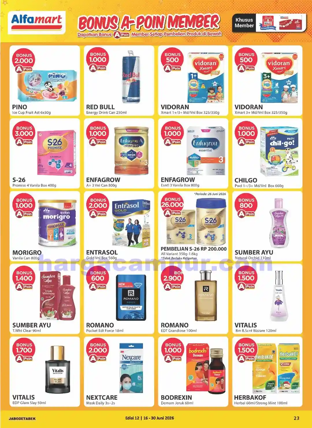 Katalog Alfamart Promo Terbaru 16 - 30 Juni 2026 23 Katalog Alfamart Promo Terbaru 16 30 Juni 2026 23