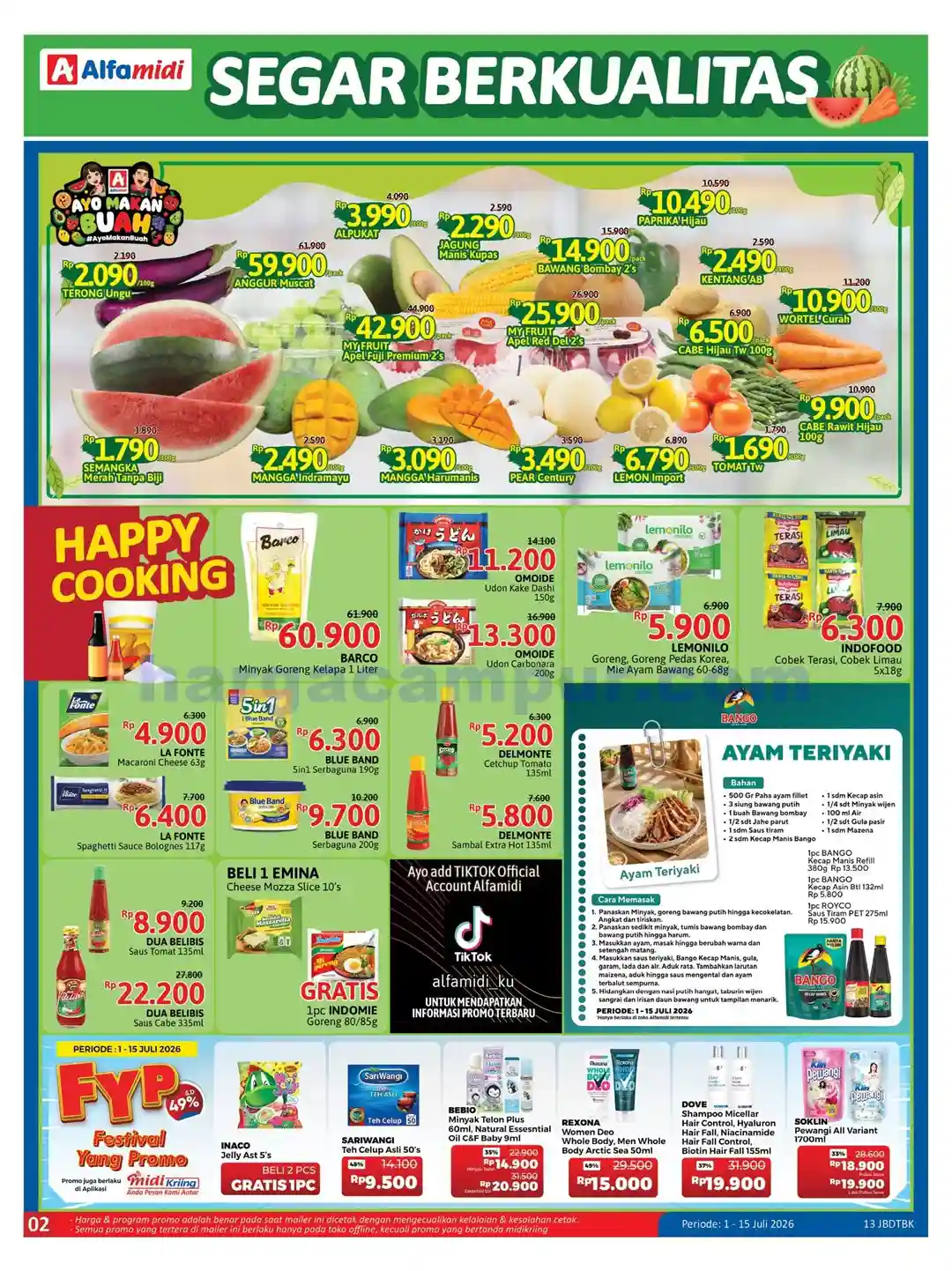 Katalog Alfamidi Promo Terbaru 1 - 15 Juli 2026 2 Katalog Alfamidi Promo Terbaru 1 15 Juli 2026 2