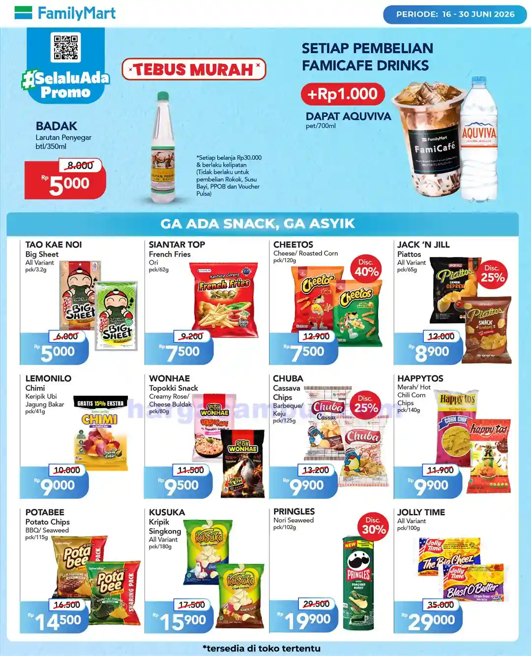 Katalog Promo JSM FamilyMart Terbaru 29 Juni-5 Juli 2026 2 Katalog Promo FamilyMart Terbaru 16 30 Juni 2026 1