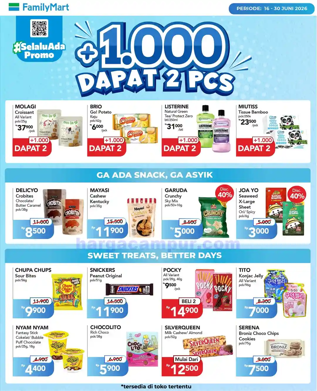 Katalog Promo JSM FamilyMart Terbaru 29 Juni-5 Juli 2026 3 Katalog Promo FamilyMart Terbaru 16 30 Juni 2026 2