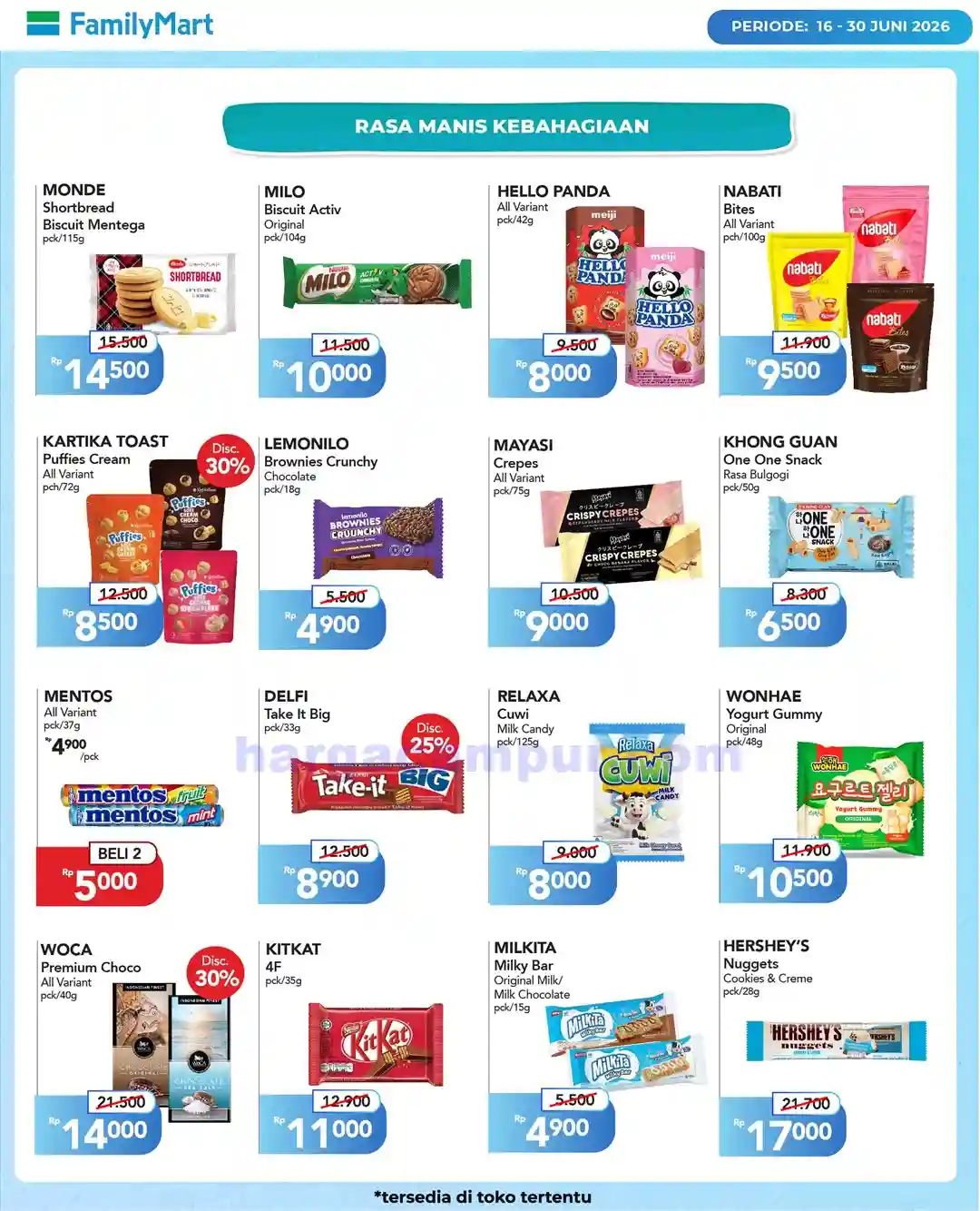 Katalog Promo JSM FamilyMart Terbaru 29 Juni-5 Juli 2026 5 Katalog Promo FamilyMart Terbaru 16 30 Juni 2026 4