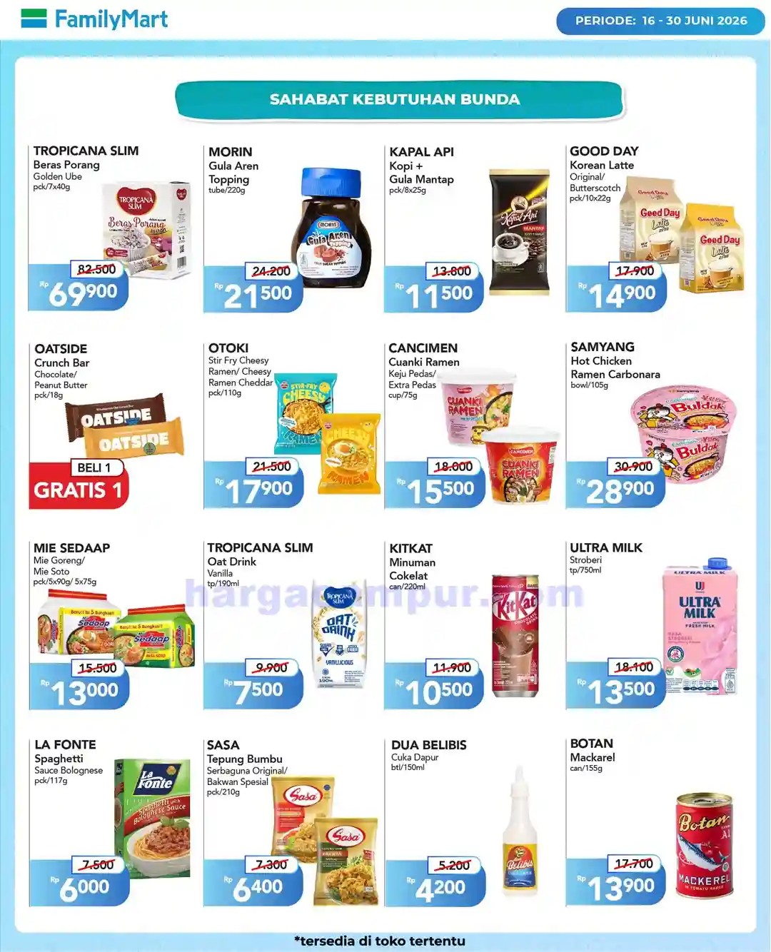 Katalog Promo JSM FamilyMart Terbaru 29 Juni-5 Juli 2026 6 Katalog Promo FamilyMart Terbaru 16 30 Juni 2026 5