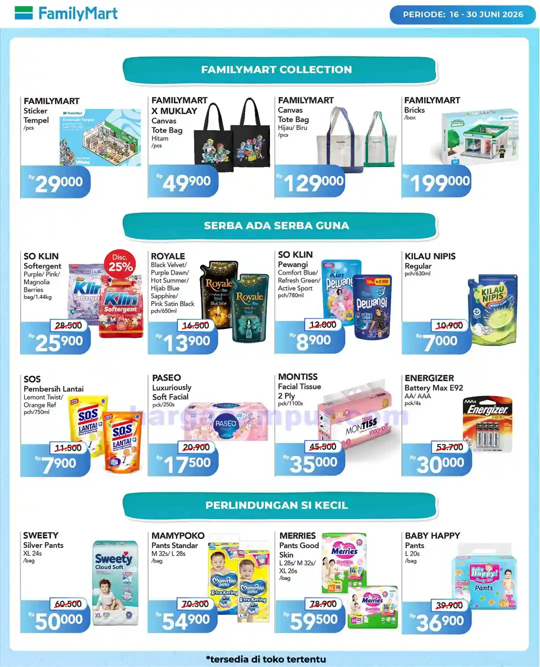 Katalog Promo JSM FamilyMart Terbaru 29 Juni-5 Juli 2026 9 Katalog Promo FamilyMart Terbaru 16 - 30 Juni 2026.