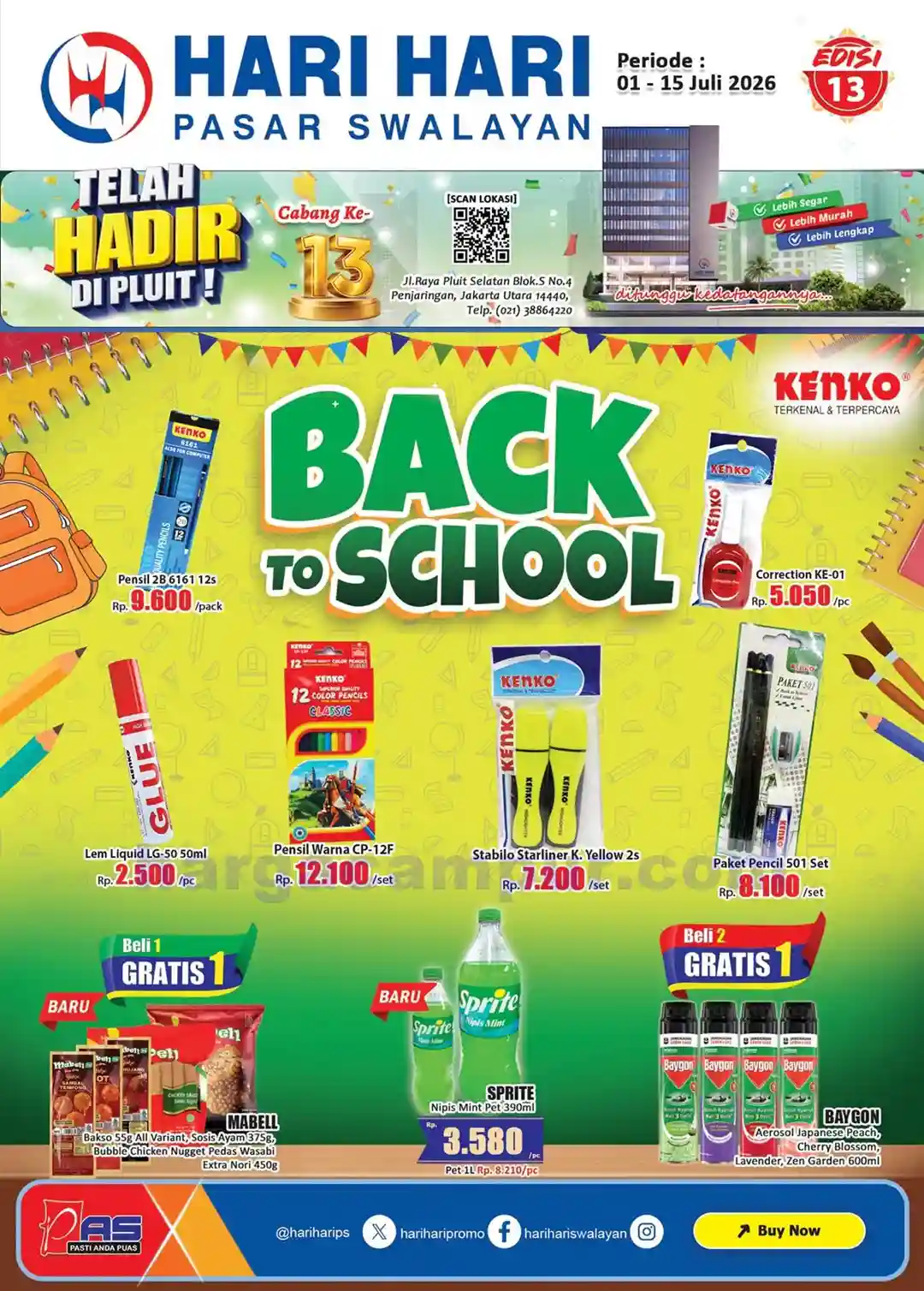 Katalog Promo HARI HARI Pasar Swalayan 1 - 15 Juli 2026 1 Katalog Promo HARI HARI Pasar Swalayan 1 15 Juli 2026 1