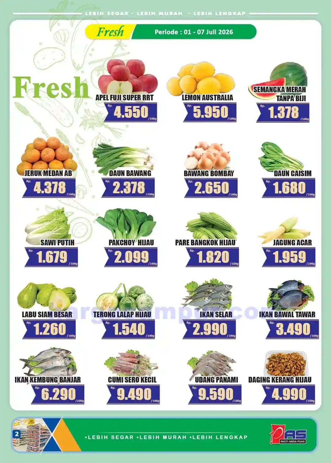 Katalog Promo HARI HARI Pasar Swalayan 1 - 15 Juli 2026 2 Katalog Promo HARI HARI Pasar Swalayan 1 15 Juli 2026 2