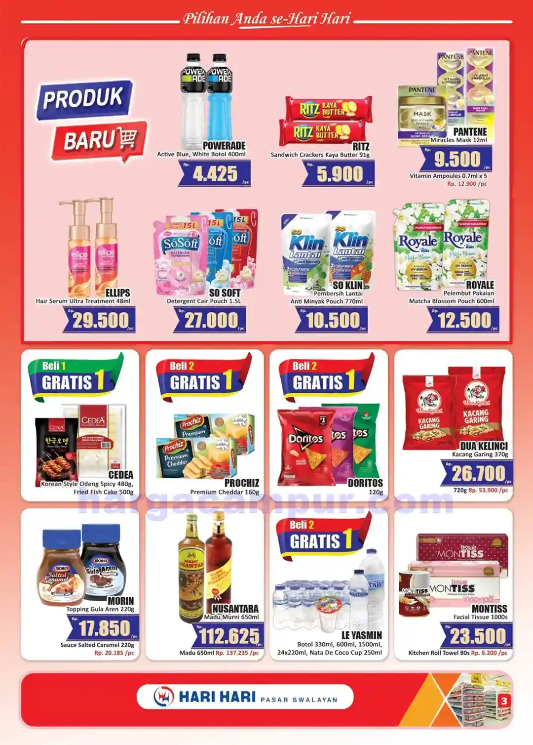 Katalog Promo HARI HARI Pasar Swalayan 1 - 15 Juli 2026 3 Katalog Promo HARI HARI Pasar Swalayan 1 15 Juli 2026 3