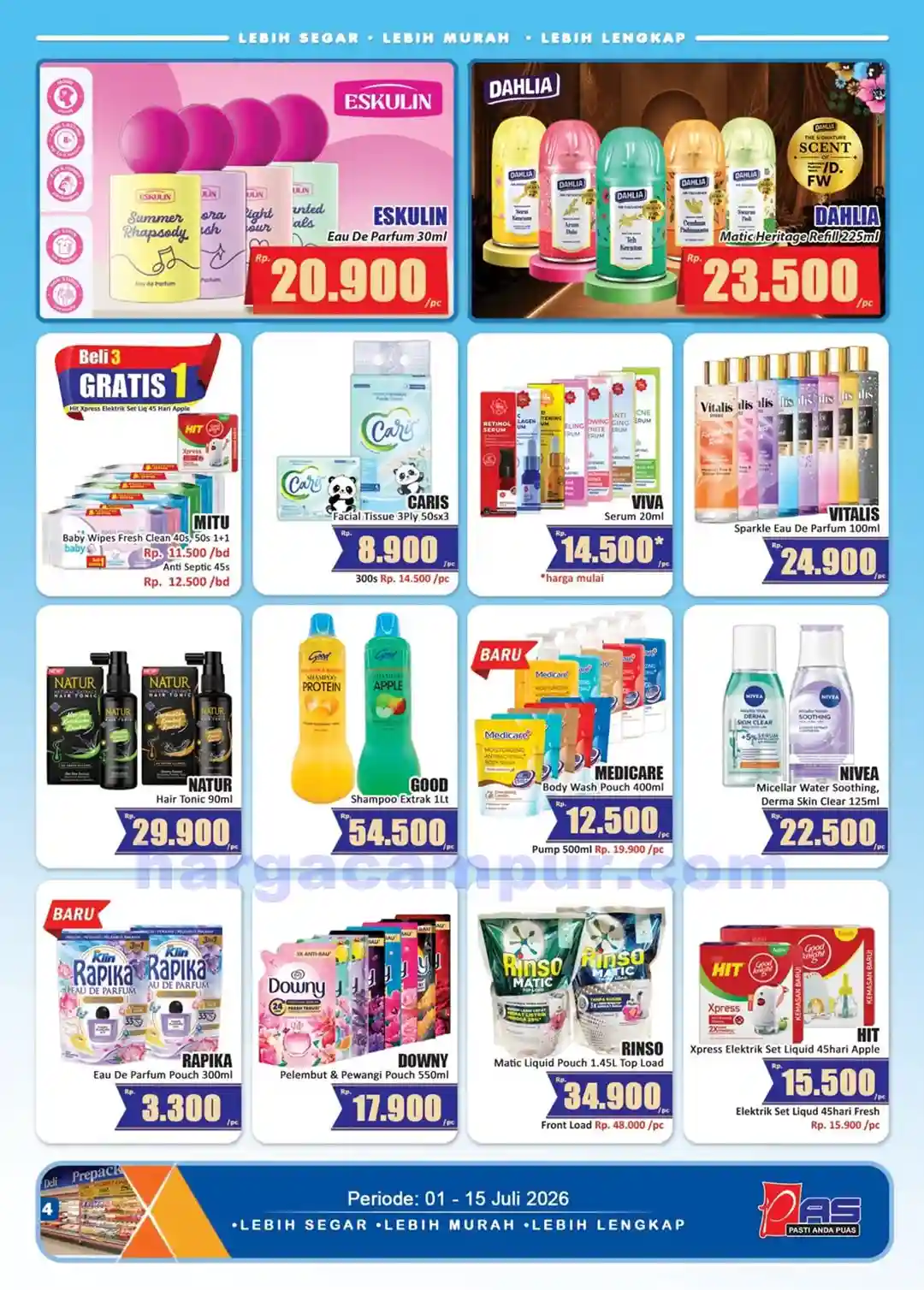 Katalog Promo HARI HARI Pasar Swalayan 1 - 15 Juli 2026 4 Katalog Promo HARI HARI Pasar Swalayan 1 15 Juli 2026 4