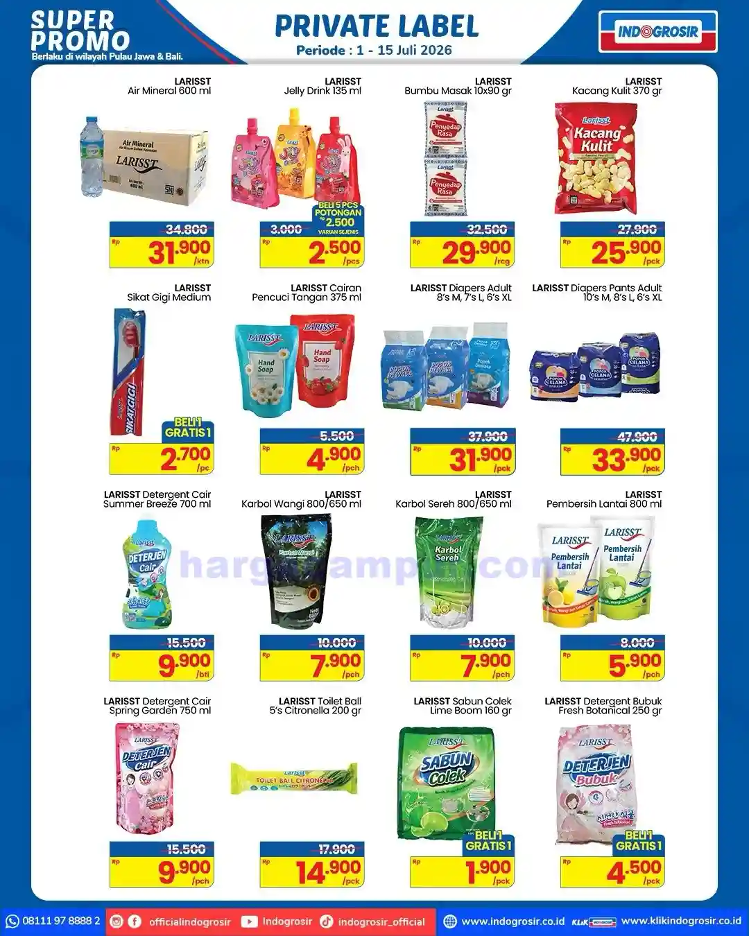 Katalog Promo Indogrosir Terbaru 1 - 15 Juli 2026 16 Katalog Promo Indogrosir Terbaru 1 15 Juli 2026 3