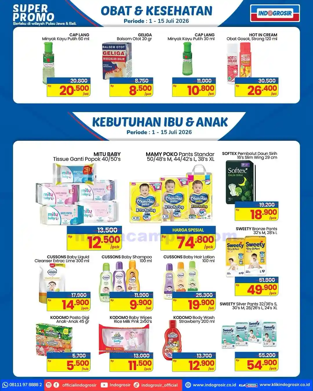 Katalog Promo Indogrosir Terbaru 1 - 15 Juli 2026 15 Katalog Promo Indogrosir Terbaru 1 15 Juli 2026 4