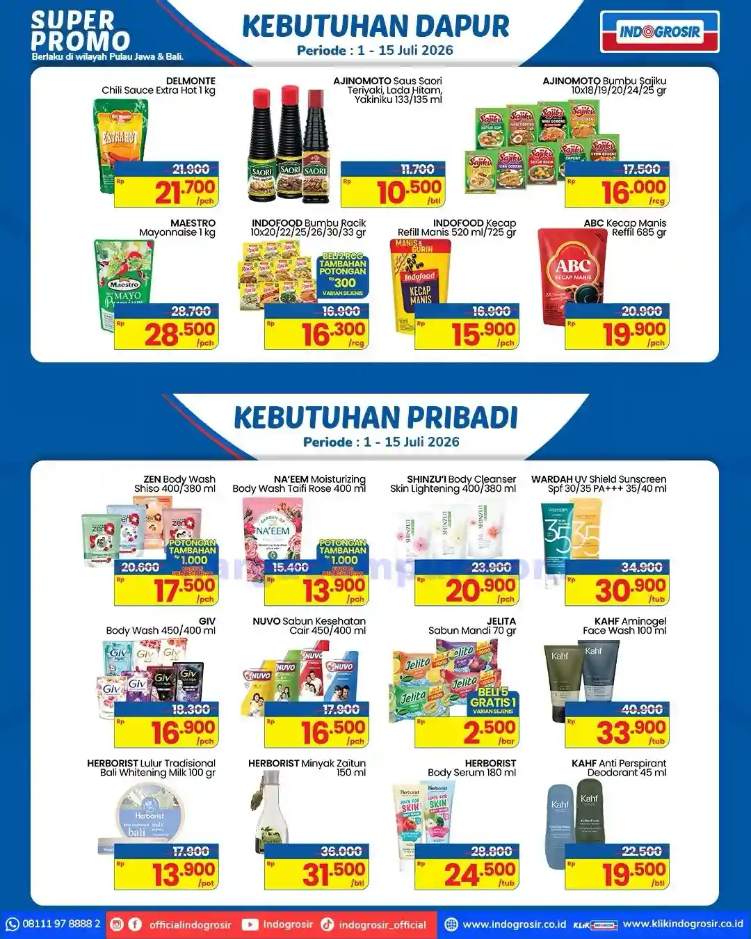 Katalog Promo Indogrosir Terbaru 1 - 15 Juli 2026 11 Katalog Promo Indogrosir Terbaru 1 15 Juli 2026 8