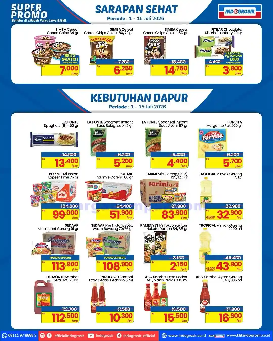 Katalog Promo Indogrosir Terbaru 1 - 15 Juli 2026 10 Katalog Promo Indogrosir Terbaru 1 15 Juli 2026 9