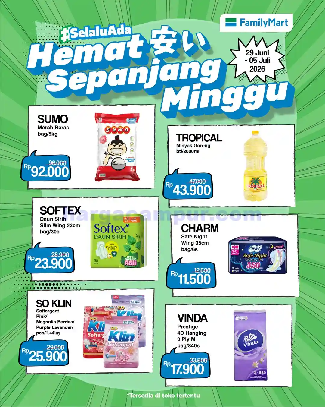Katalog Promo JSM FamilyMart Terbaru 29 Juni-5 Juli 2026 1 Katalog Promo JSM FamilyMart Terbaru 29 Juni - 5 Juli 2026.