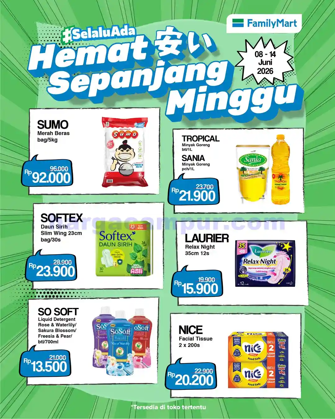 Katalog Promo JSM FamilyMart Terbaru 12 - 14 Juni 2026 1 Katalog Promo JSM FamilyMart Terbaru 8 - 14 Juni 2026.