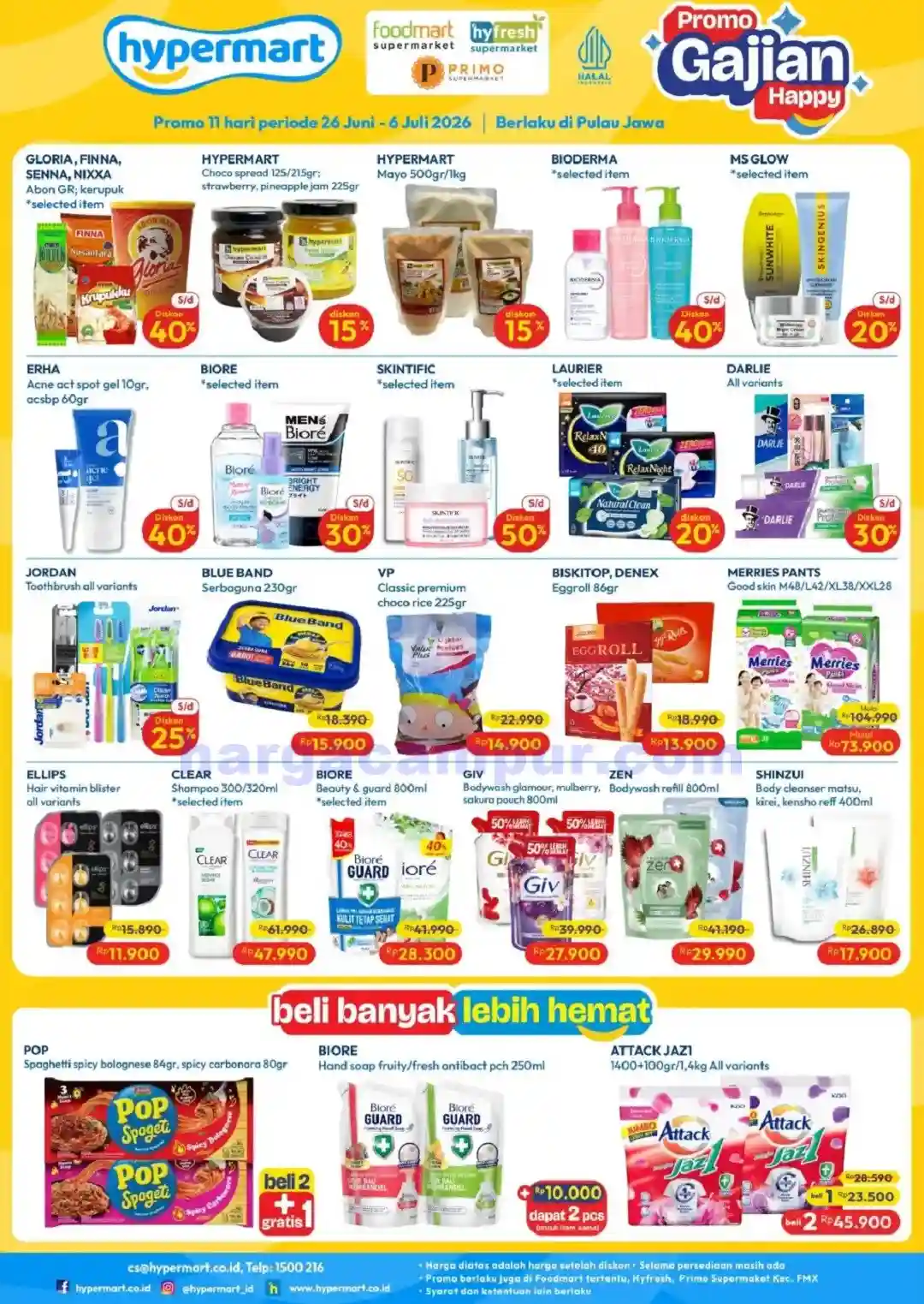 Katalog Promo JSM Hypermart Terbaru 29 Juni-5 Juli 2026 12 Katalog Promo JSM Hypermart Terbaru 26 - 28 Juni 2026.