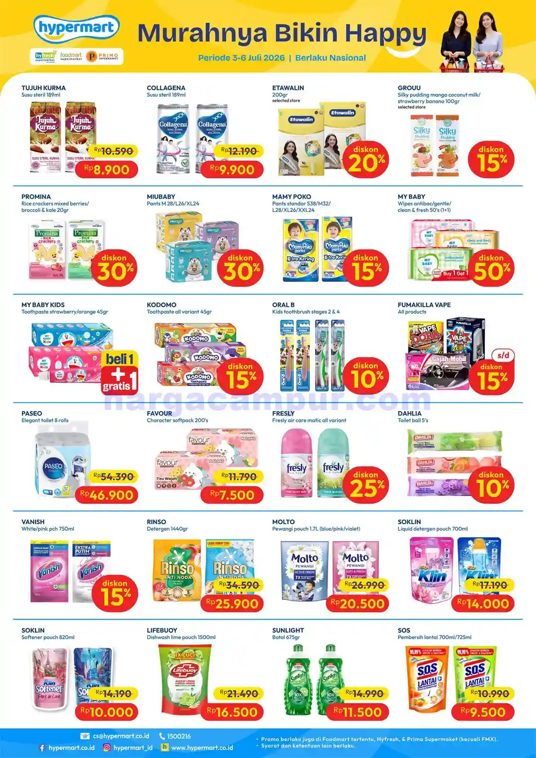 Katalog Promo JSM Hypermart Terbaru 6 - 12 Juli 2026 12 Katalog Promo JSM Hypermart Terbaru 3 9 Juli 2026 12