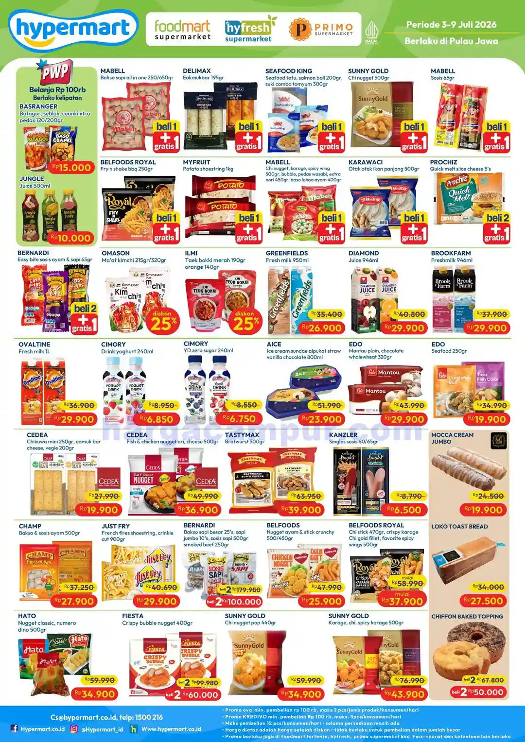 Katalog Promo JSM Hypermart Terbaru 6 - 12 Juli 2026 7 Katalog Promo JSM Hypermart Terbaru 3 9 Juli 2026 7
