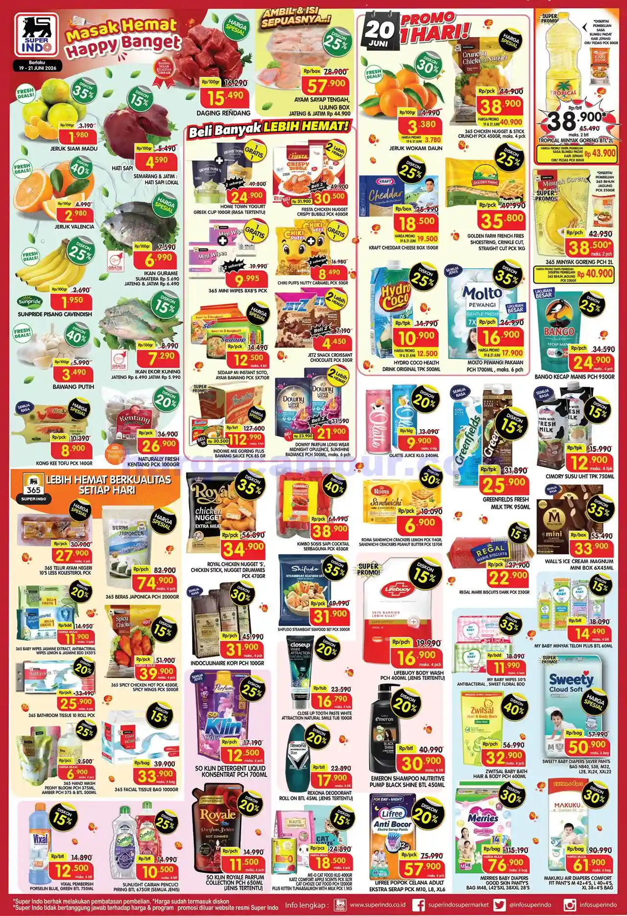 Katalog Promo JSM Superindo Terbaru 19 - 21 Juni 2026.