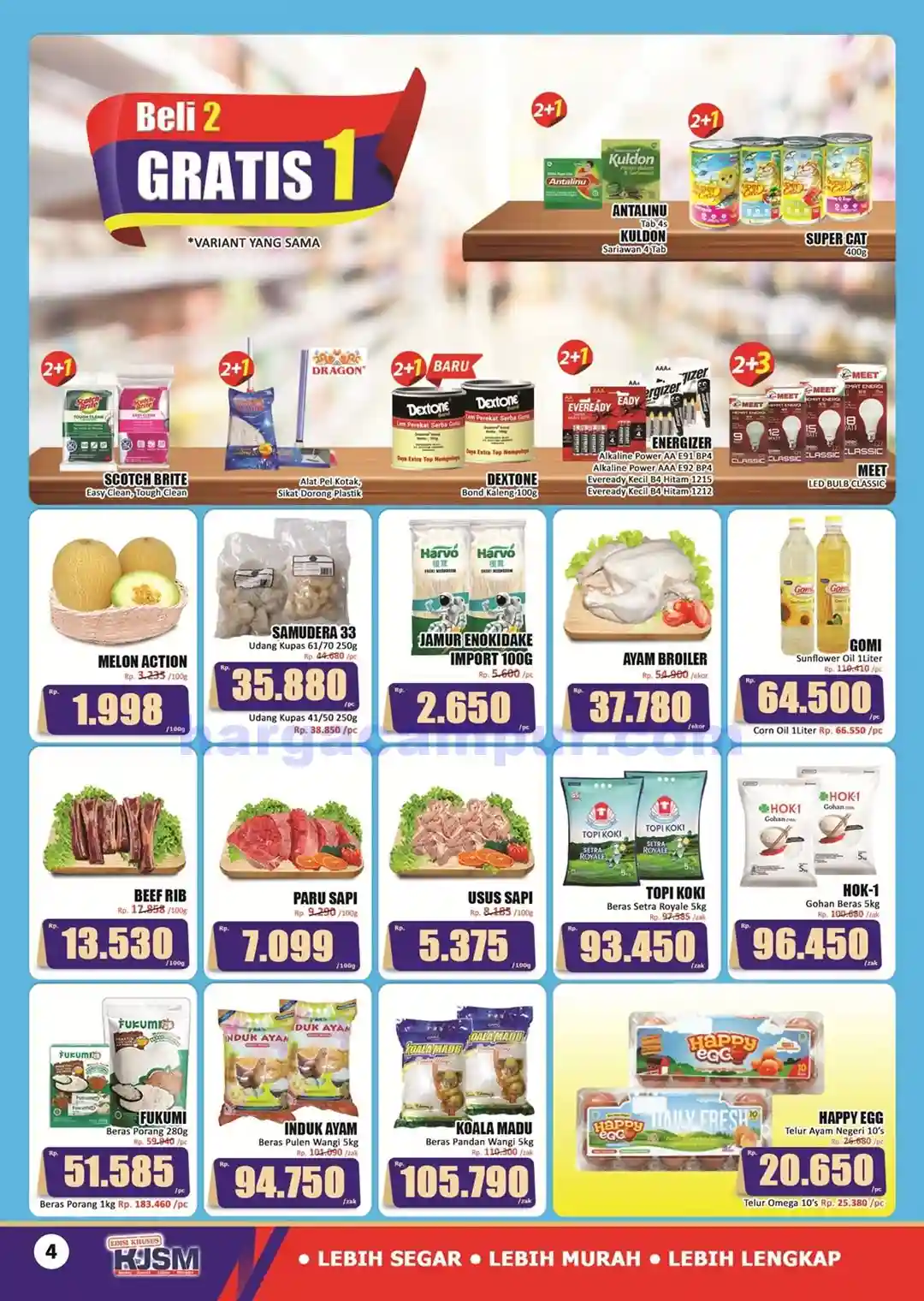 Promo KJSM Hari Hari Pasar Swalayan 18 - 21 Juni 2026 4 Katalog Promo KJSM HARI HARI Pasar Swalayan 11 14 Juni 2026 4