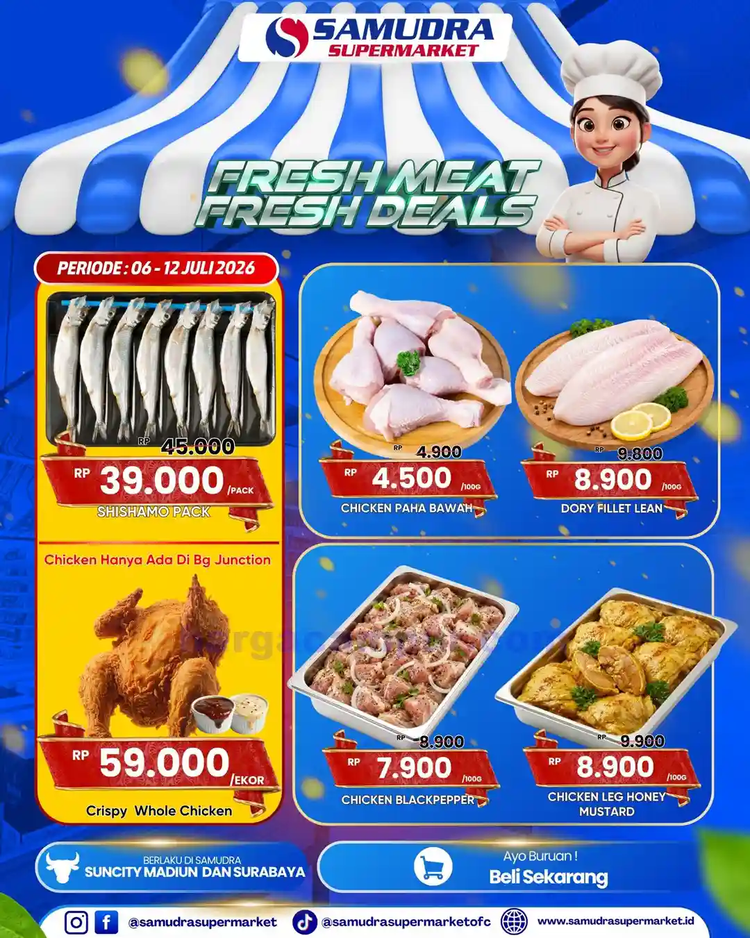 Katalog Promo Samudra Supermarket Super Murah 6 - 12 Juli 2026 12 Katalog Promo Samudra Supermarket Super Murah 6 12 Juli 2026 2