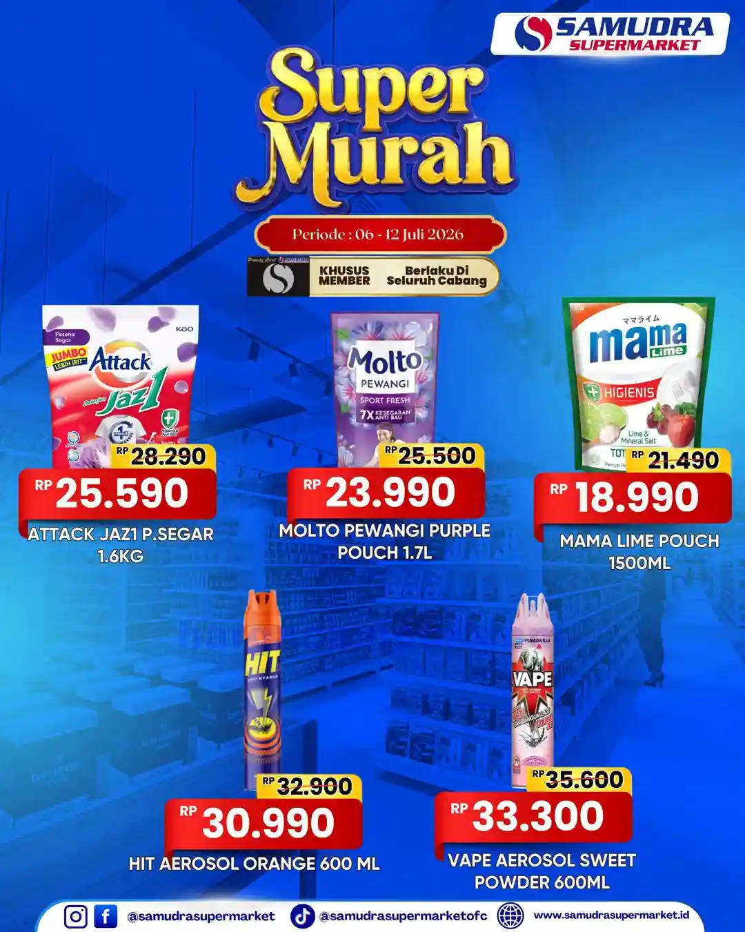 Katalog Promo Samudra Supermarket Super Murah 6 - 12 Juli 2026 8 Katalog Promo Samudra Supermarket Super Murah 6 12 Juli 2026 6