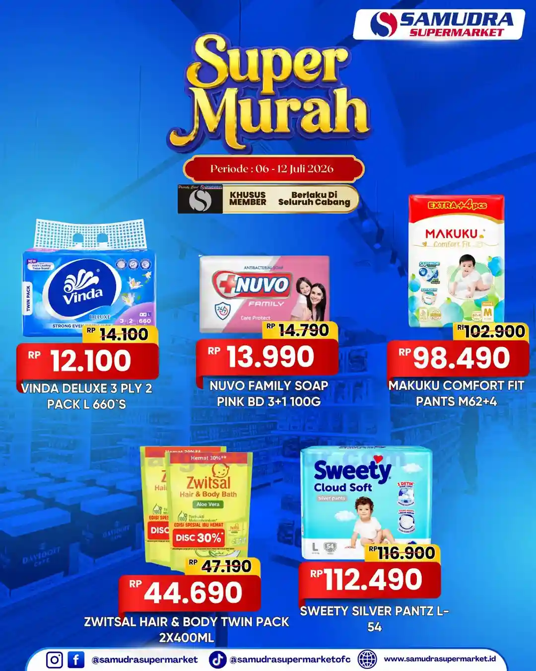 Katalog Promo Samudra Supermarket Super Murah 6 - 12 Juli 2026 7 Katalog Promo Samudra Supermarket Super Murah 6 12 Juli 2026 7