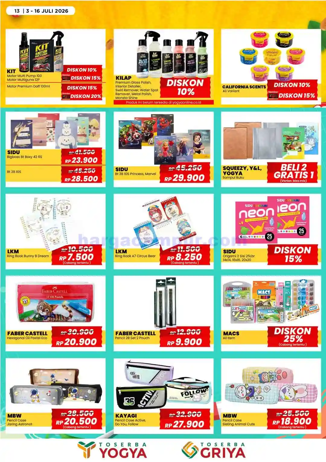 Katalog Promo Toserba Yogya Terbaru 17 - 30 Juli 2026 13 Katalog Promo Toserba Yogya Terbaru 3 16 Juli 2026 13