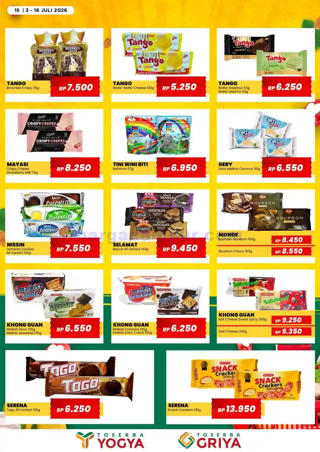 Katalog Promo Toserba Yogya Terbaru 17 - 30 Juli 2026 18 Katalog Promo Toserba Yogya Terbaru 3 16 Juli 2026 18