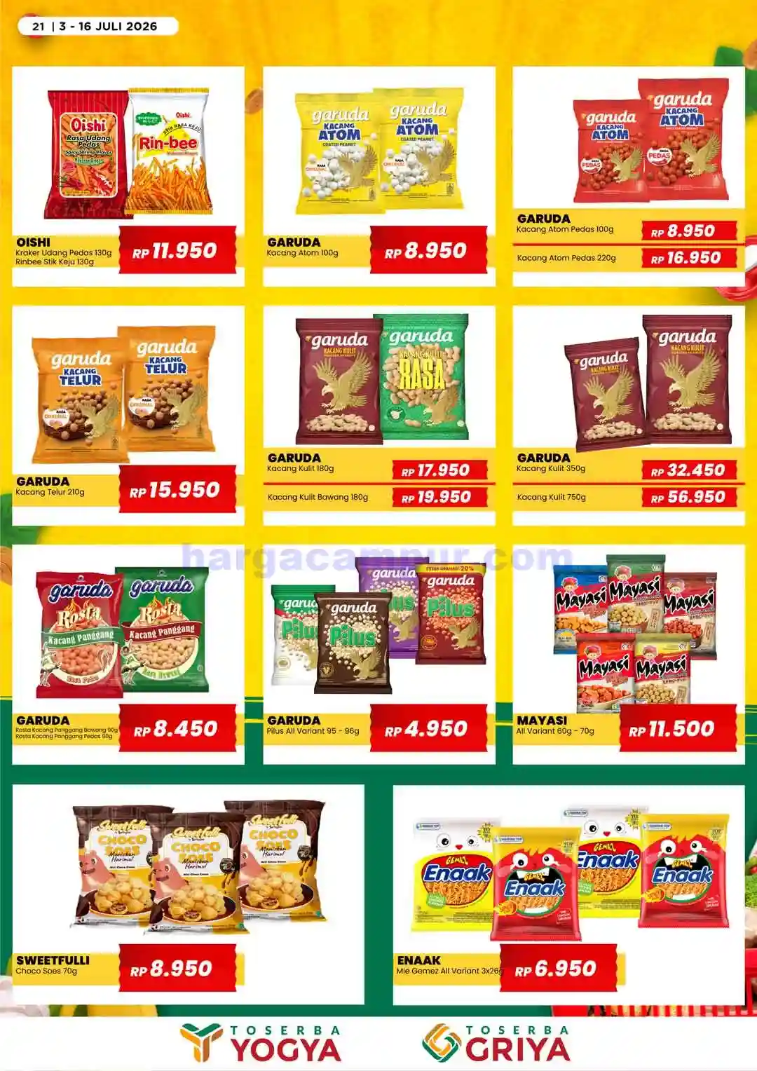 Katalog Promo Toserba Yogya Terbaru 17 - 30 Juli 2026 21 Katalog Promo Toserba Yogya Terbaru 3 16 Juli 2026 21