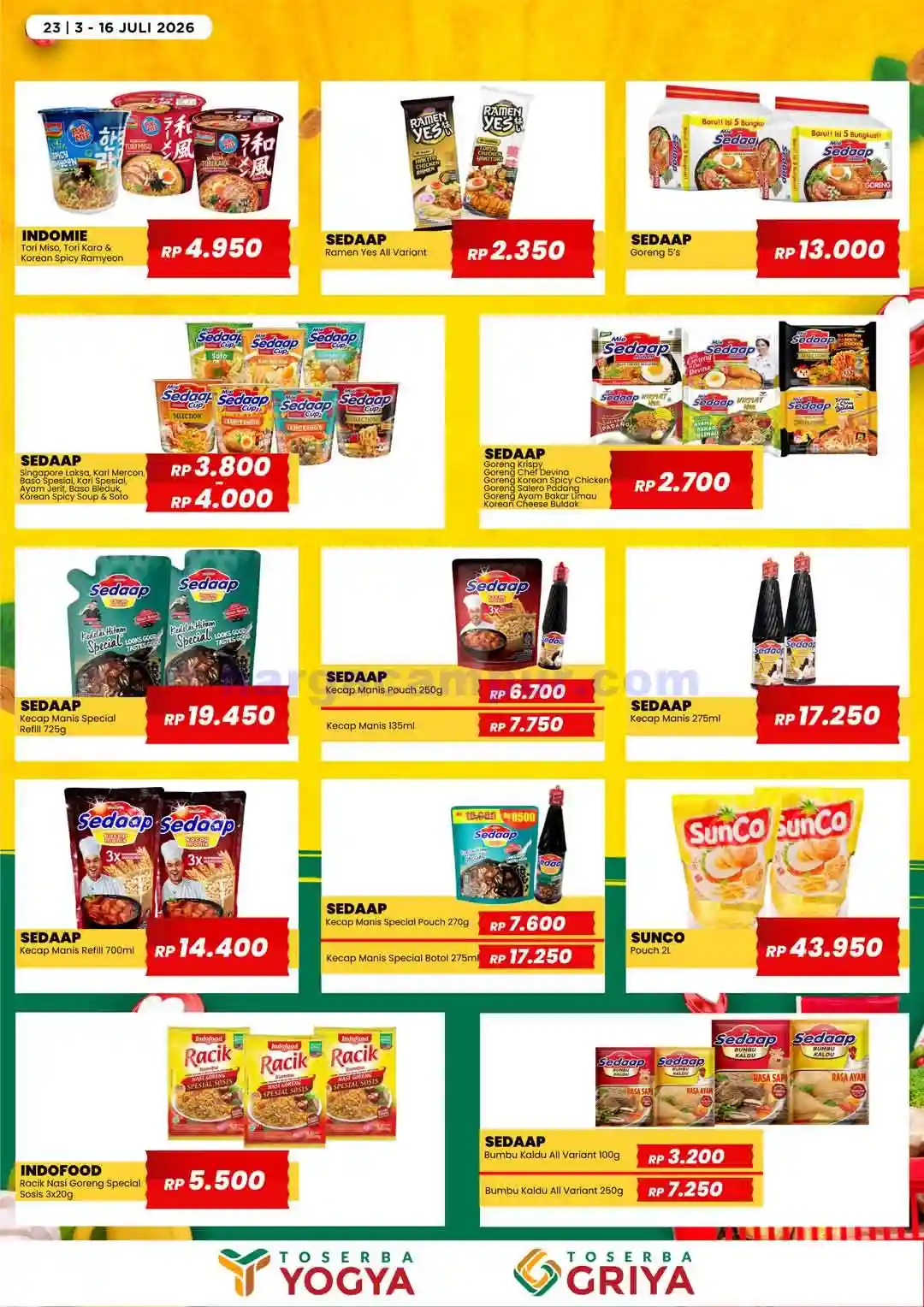 Katalog Promo Toserba Yogya Terbaru 17 - 30 Juli 2026 23 Katalog Promo Toserba Yogya Terbaru 3 16 Juli 2026 23