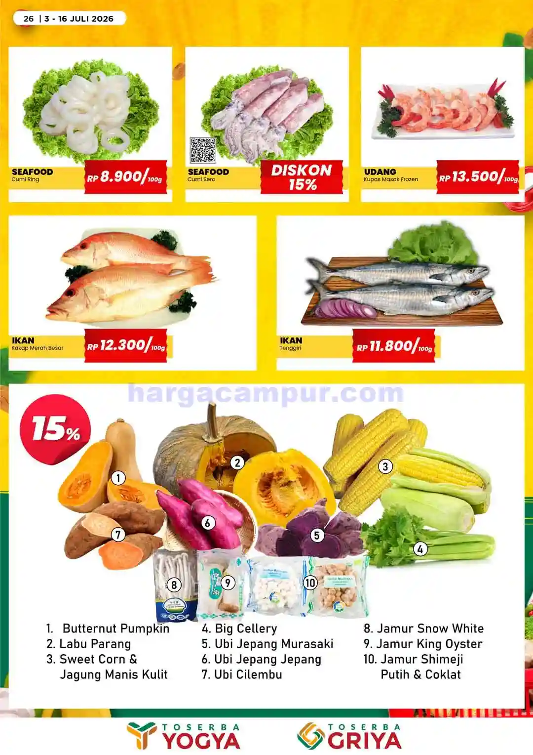 Katalog Promo Toserba Yogya Terbaru 17 - 30 Juli 2026 26 Katalog Promo Toserba Yogya Terbaru 3 16 Juli 2026 26