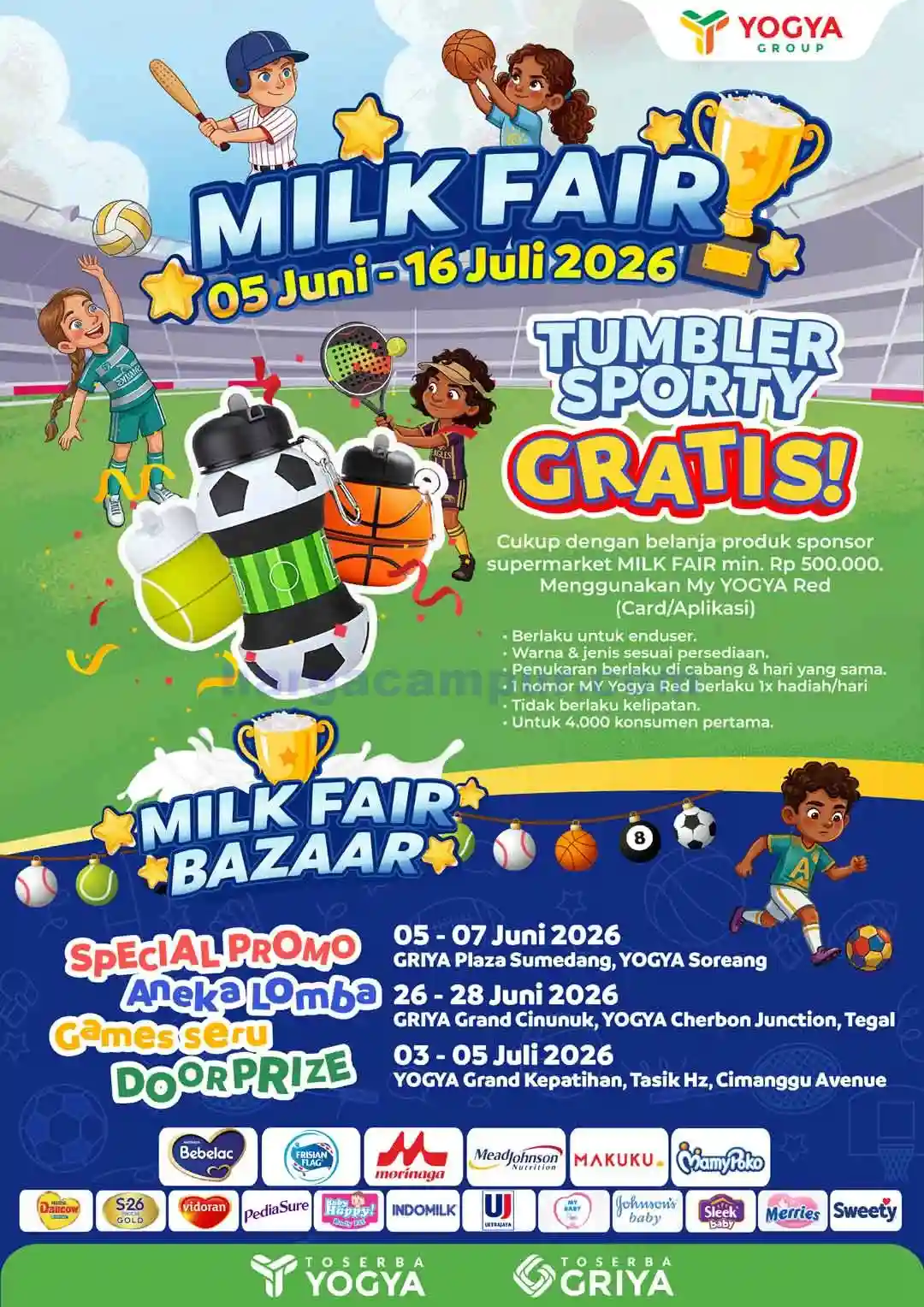 Katalog Promo Toserba Yogya Terbaru 17 - 30 Juli 2026 29 Katalog Promo Toserba Yogya Terbaru 3 - 16 Juli 2026.