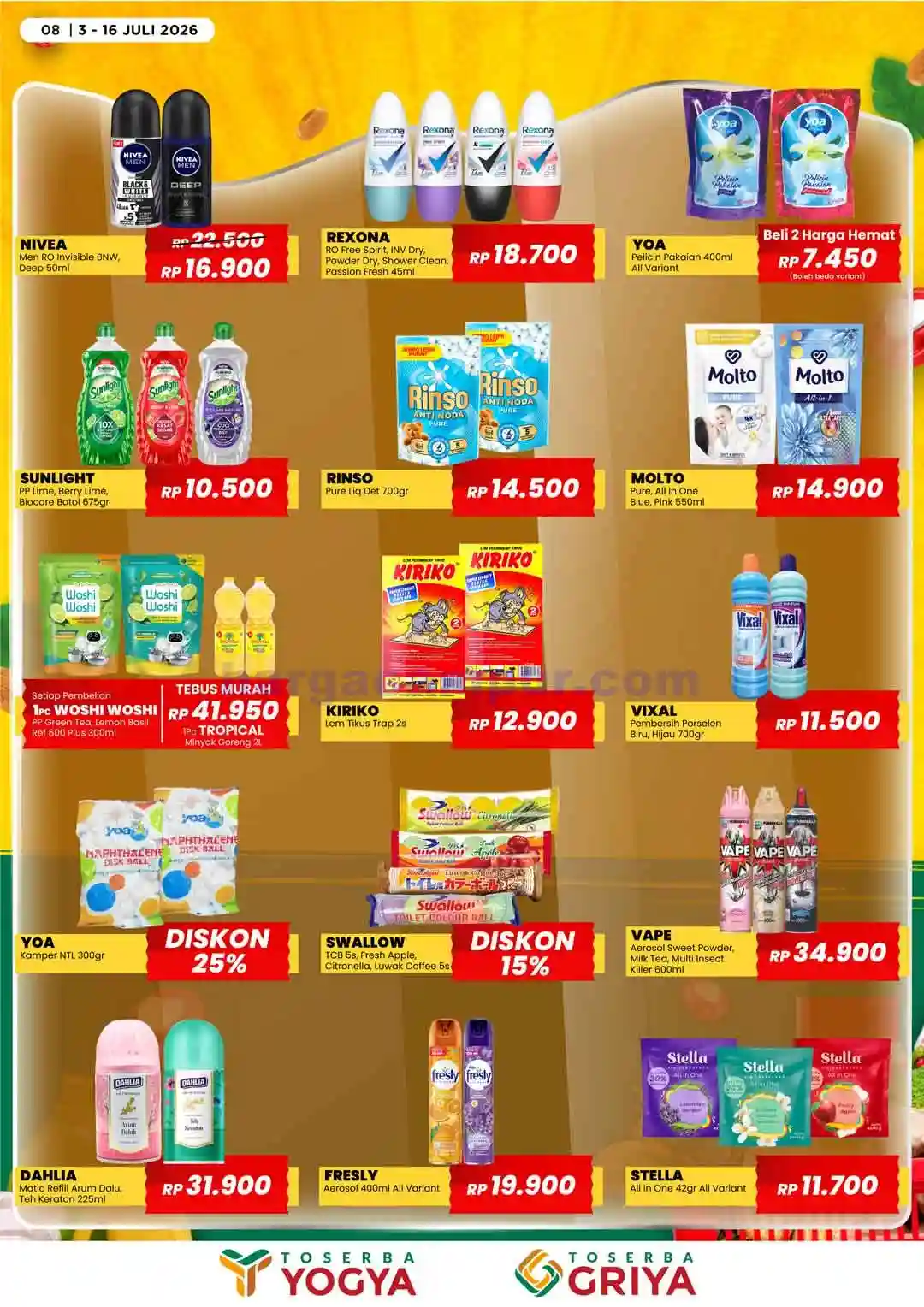 Katalog Promo Toserba Yogya Terbaru 17 - 30 Juli 2026 8 Katalog Promo Toserba Yogya Terbaru 3 16 Juli 2026 8