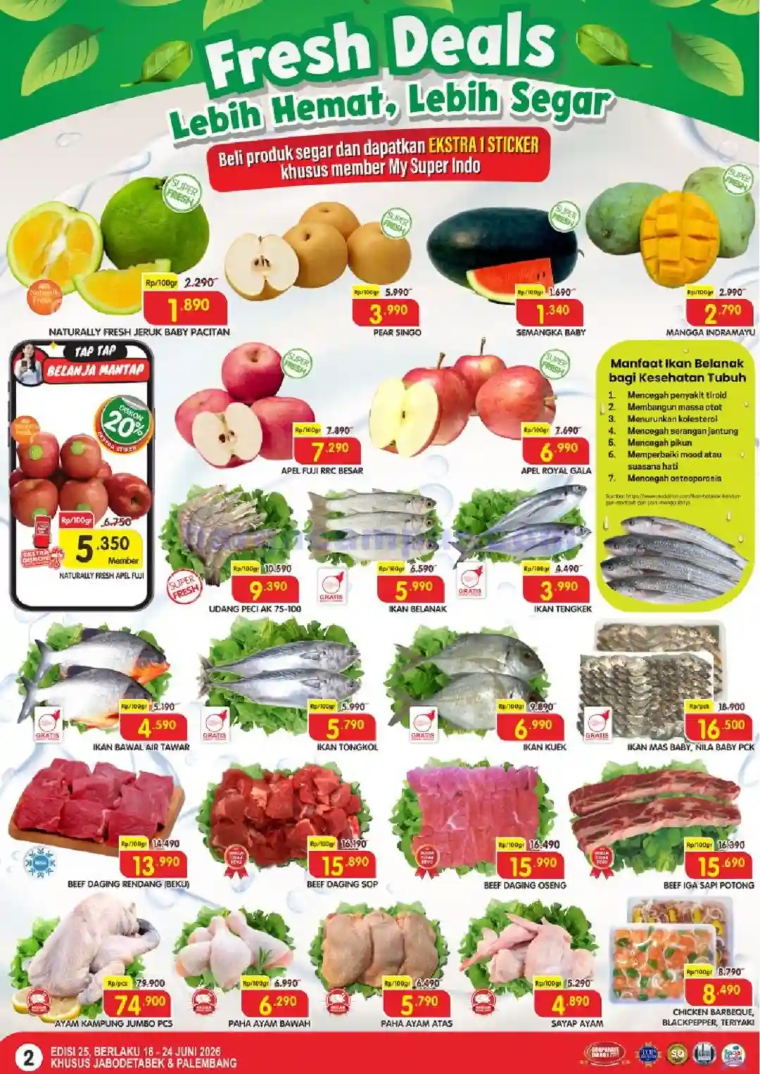 Katalog Promo Superindo Terbaru 18 - 24 Juni 2026 2 Katalog Superindo Promo Terbaru 18 24 Juni 2026 2