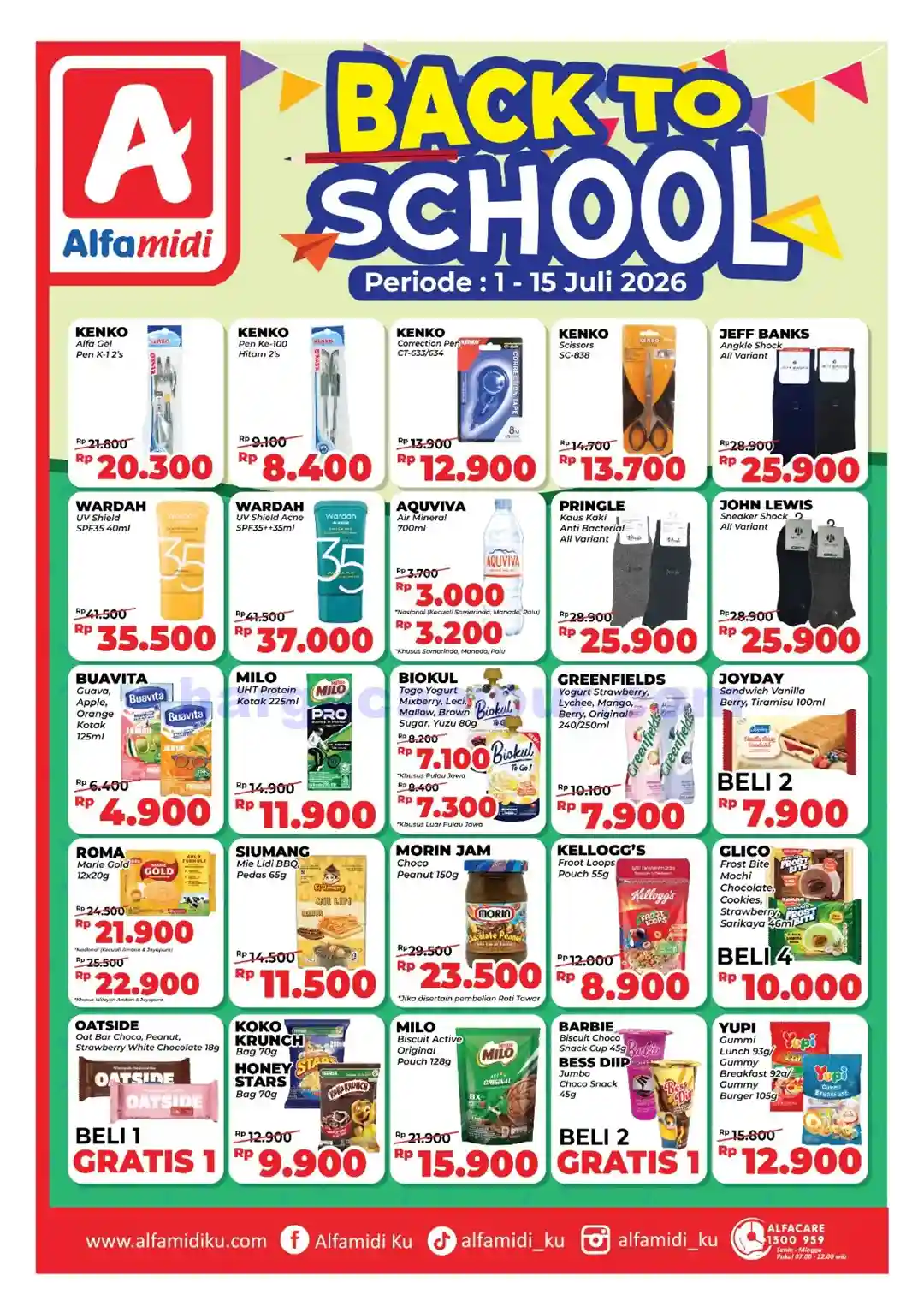 Promo Alfamidi Harga Spesial Back To School 16 - 31 Juli 2026 1 Promo Alfamidi Harga Spesial Back To School 1 - 15 Juli 2026