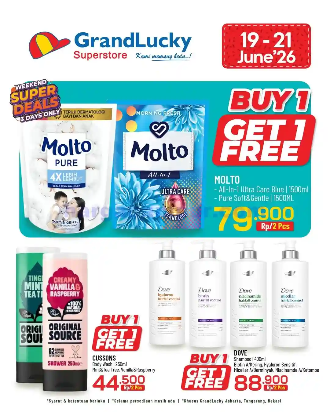 Promo GrandLucky Weekend Super Deals 19 - 21 Juni 2026 12 Promo GrandLucky Weekend Super Deals 19 21 Juni 2026 2