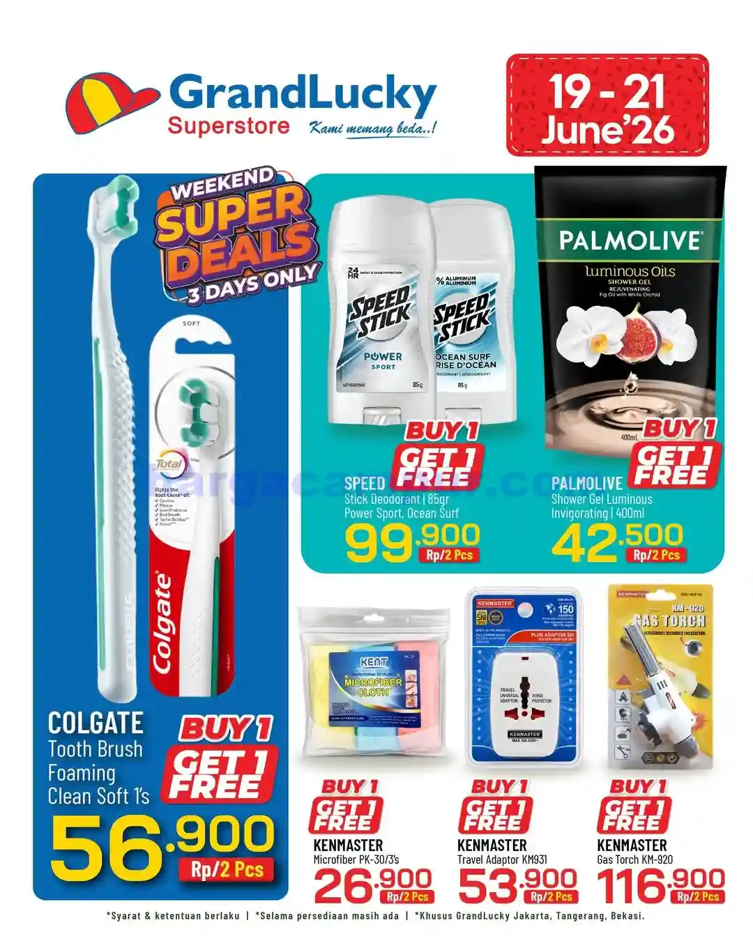 Promo GrandLucky Weekend Super Deals 19 - 21 Juni 2026 11 Promo GrandLucky Weekend Super Deals 19 21 Juni 2026 3