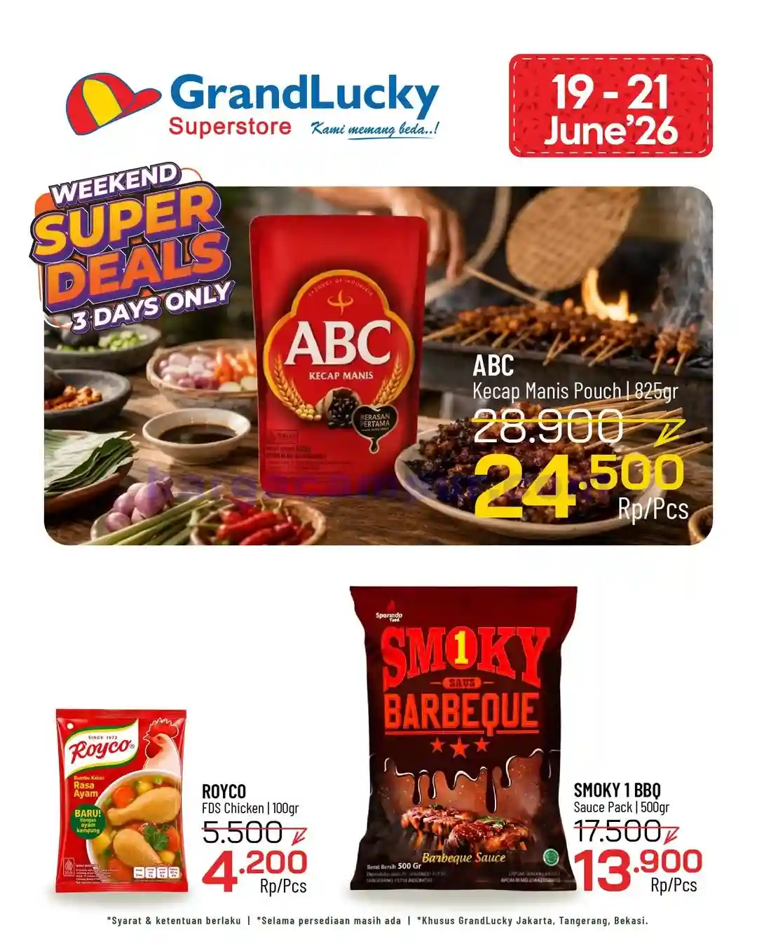 Promo GrandLucky Weekend Super Deals 19 - 21 Juni 2026 8 Promo GrandLucky Weekend Super Deals 19 21 Juni 2026 6