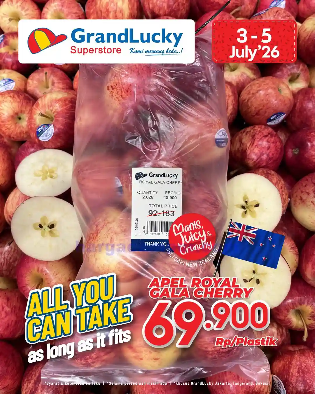 Promo GrandLucky Weekend Super Deals 10 - 12 Juli 2026 3 Promo GrandLucky Weekend Super Deals 3 5 Juli 2026 10