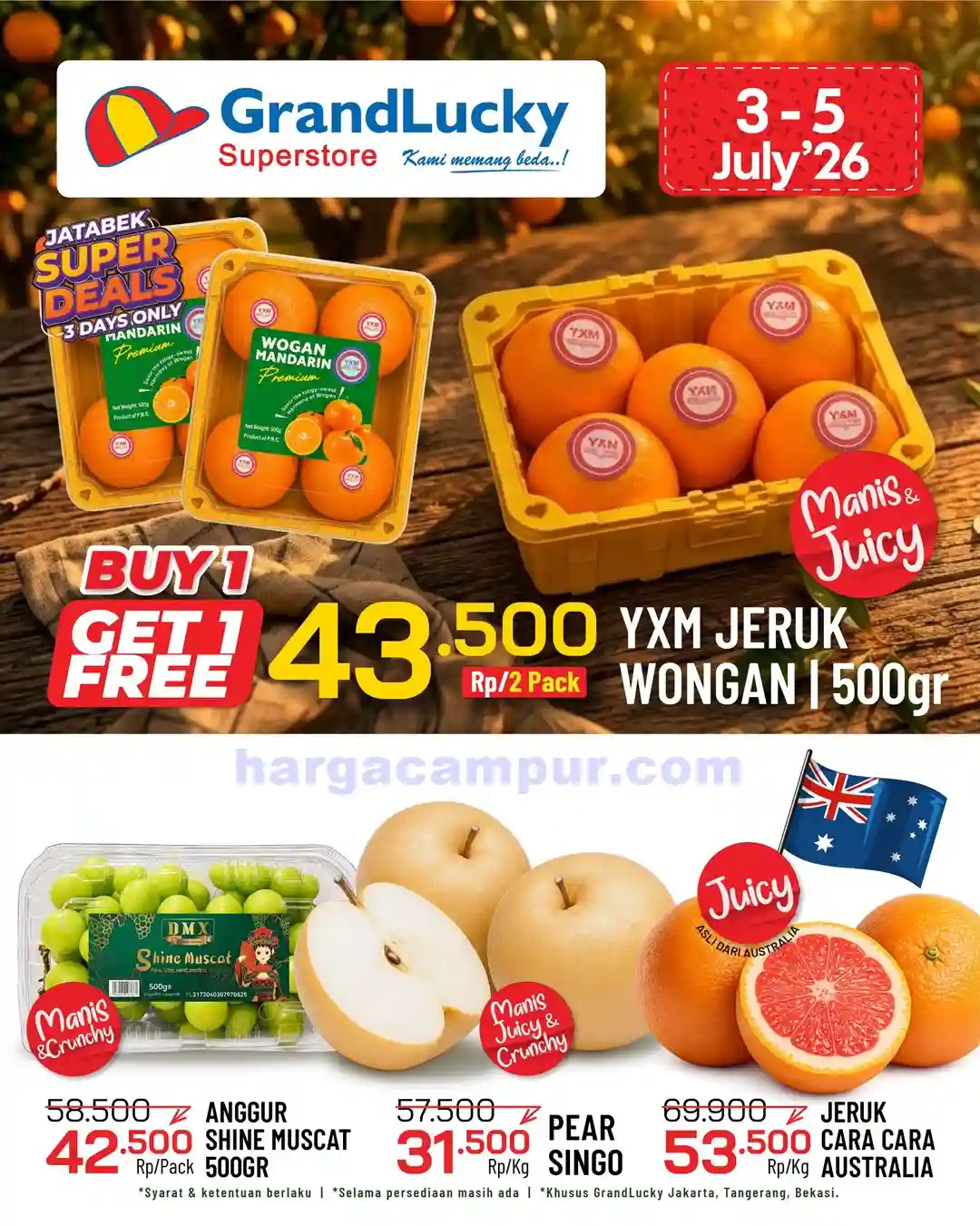 Promo GrandLucky Weekend Super Deals 10 - 12 Juli 2026 7 Promo GrandLucky Weekend Super Deals 3 5 Juli 2026 6