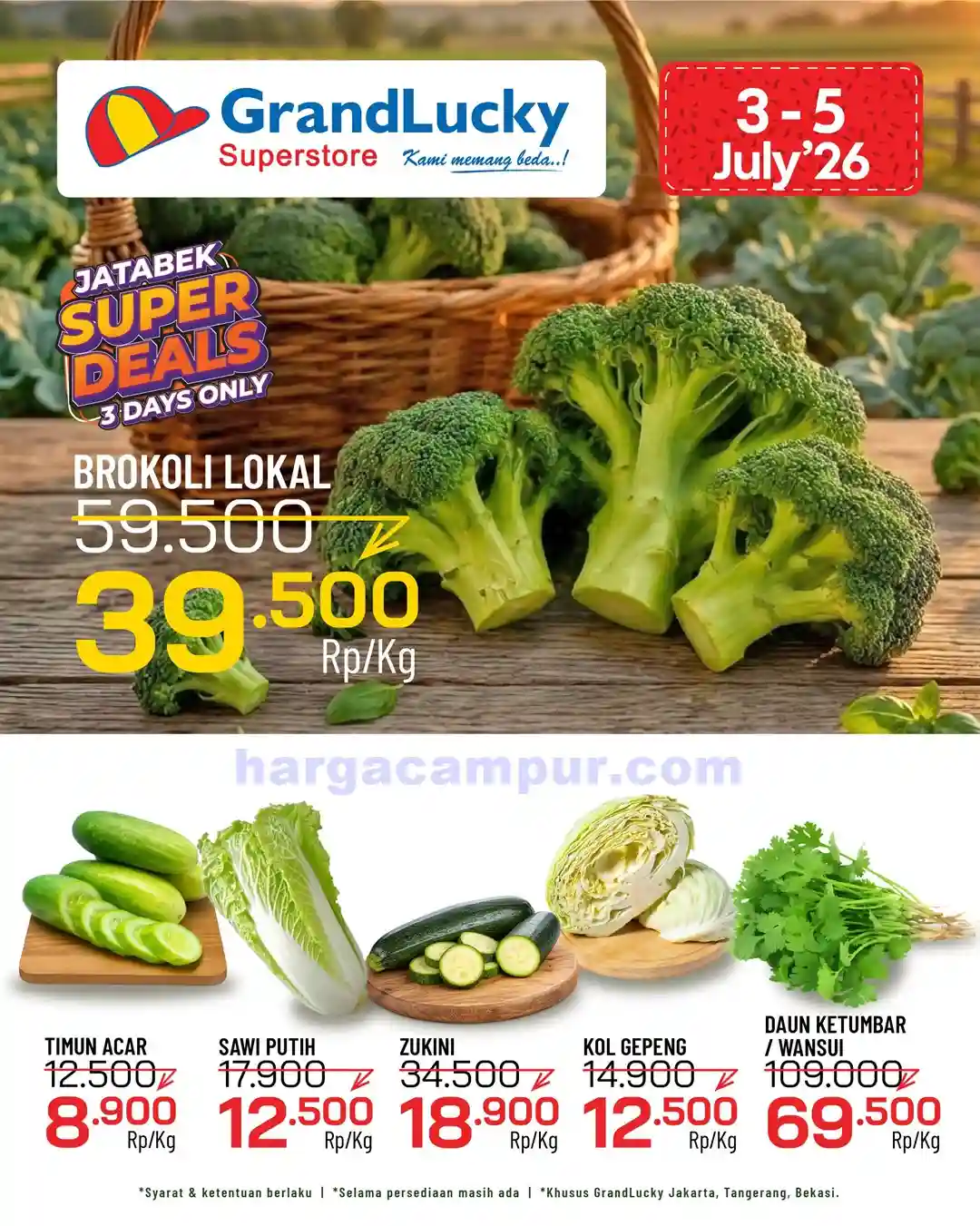 Promo GrandLucky Weekend Super Deals 10 - 12 Juli 2026 5 Promo GrandLucky Weekend Super Deals 3 5 Juli 2026 8